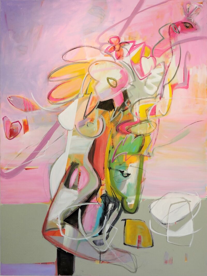 Evas Kopfkino, Manuela Gottfried 2022, 120 x 160 cm, anfragen